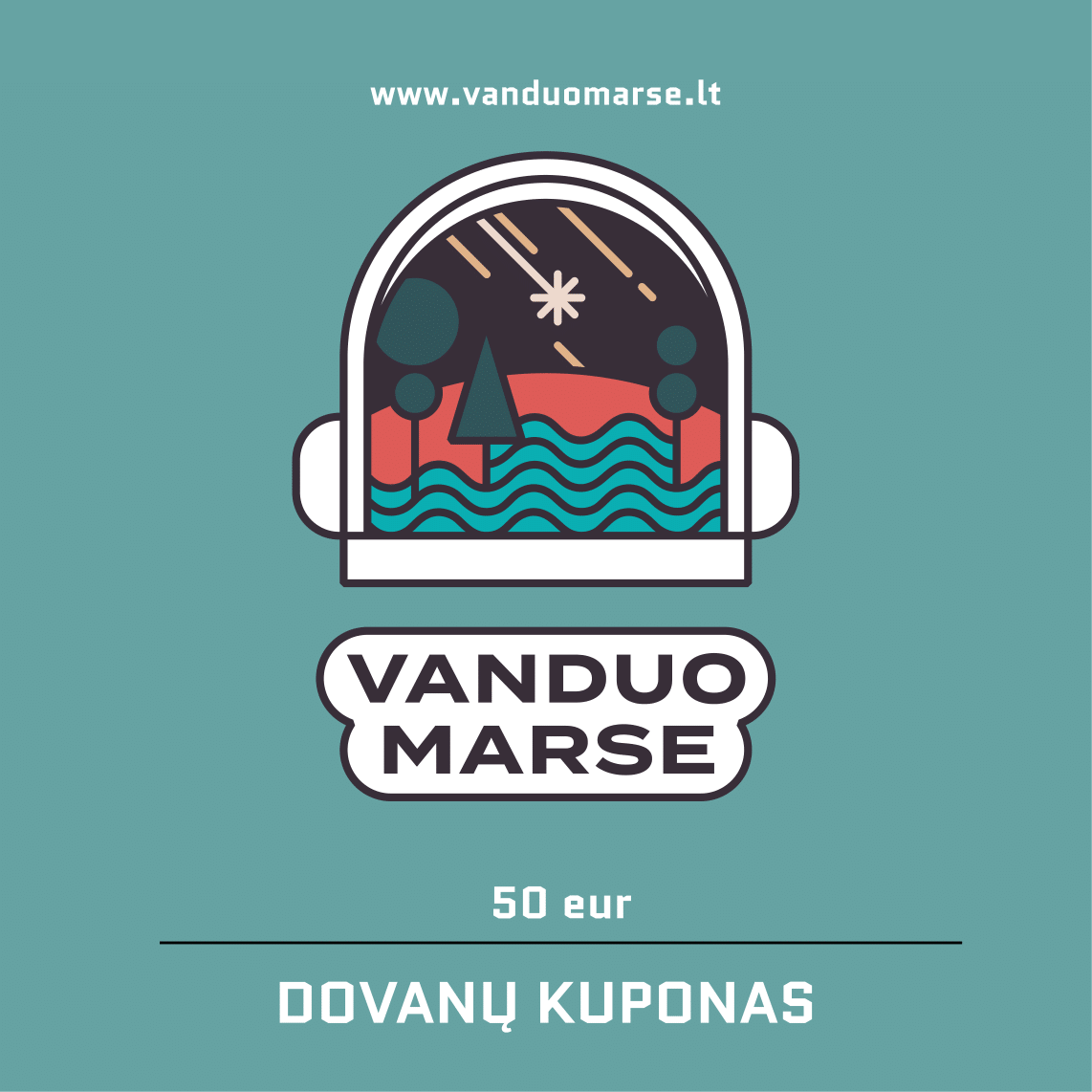 Vanduo Marse dovanų kuponas